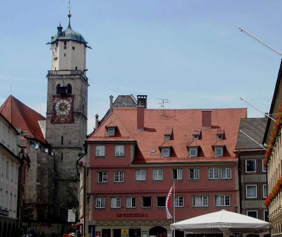Мемминген – симпатичный старинный город на юге германии