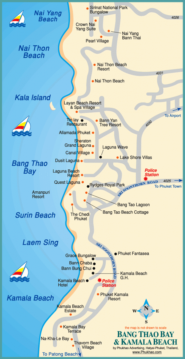 Пляж банг тао, пхукет: подробное описание, фото, погода в разные месяцы, а также расположение на карте
