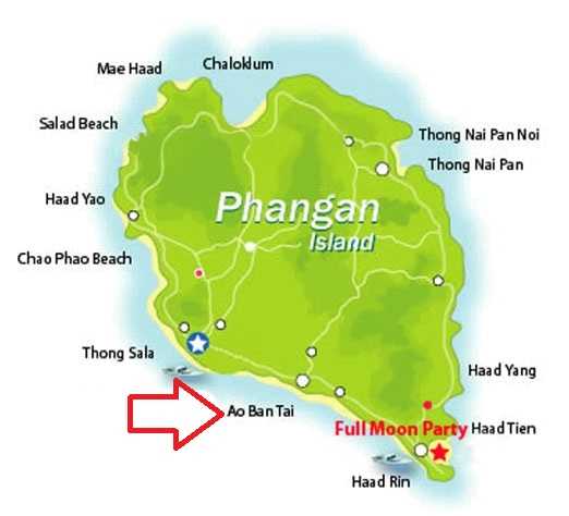 Обзор всех пляжей острова панган, фото, описание и наши отзывы