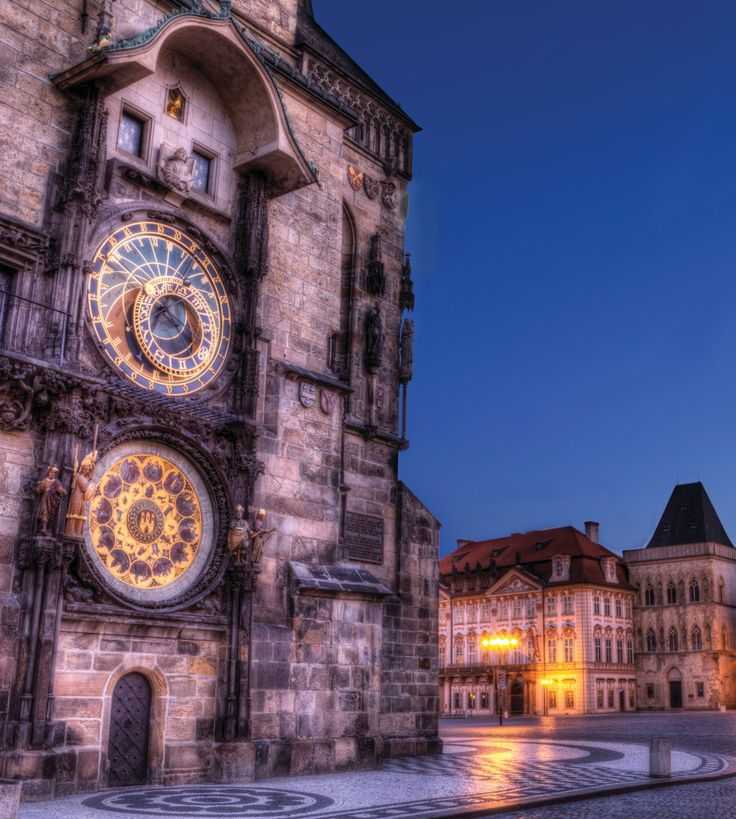 Пражские куранты или “орлой” – астрономические часы в праге в чехии
