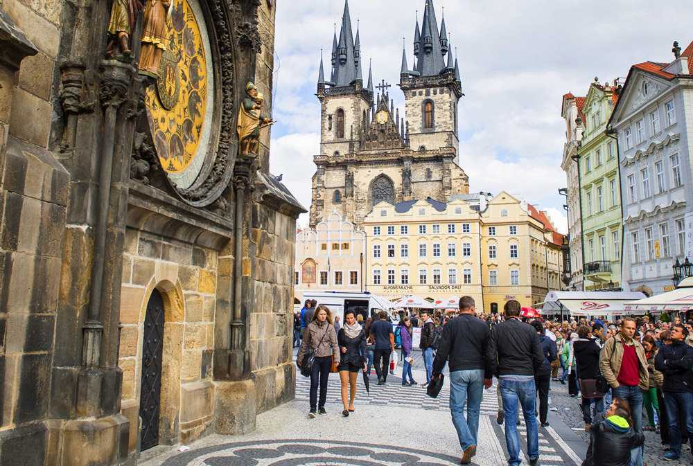 Прага - популярный курортный город и столица чехии