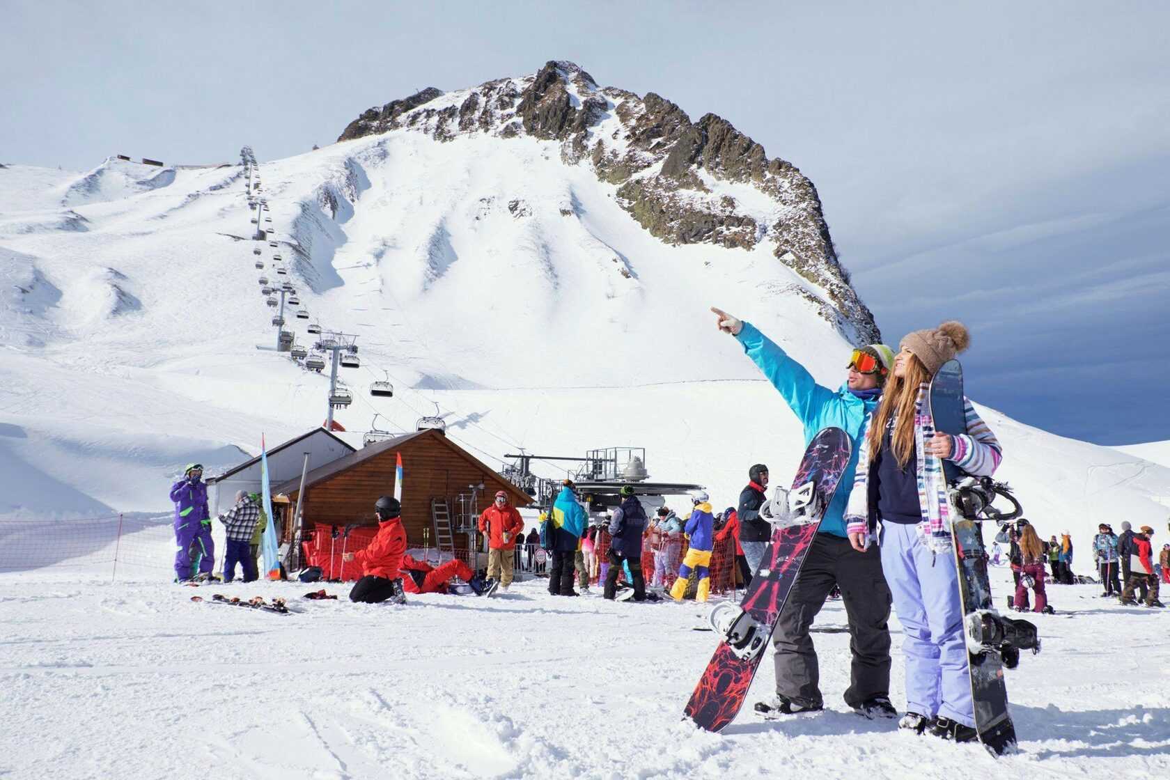 Самые лучшие горнолыжные курорты россии