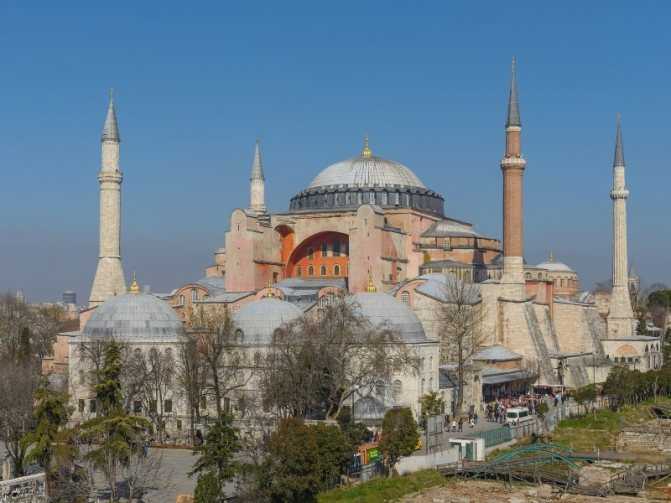 Голубая мечеть в стамбуле (султанахмет)