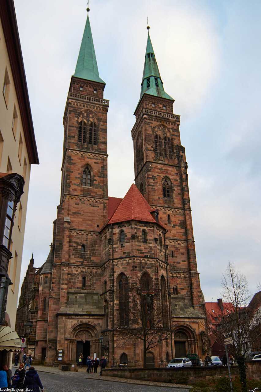 Церковь святого себальда в нюрнберге (kirche st. sebald)