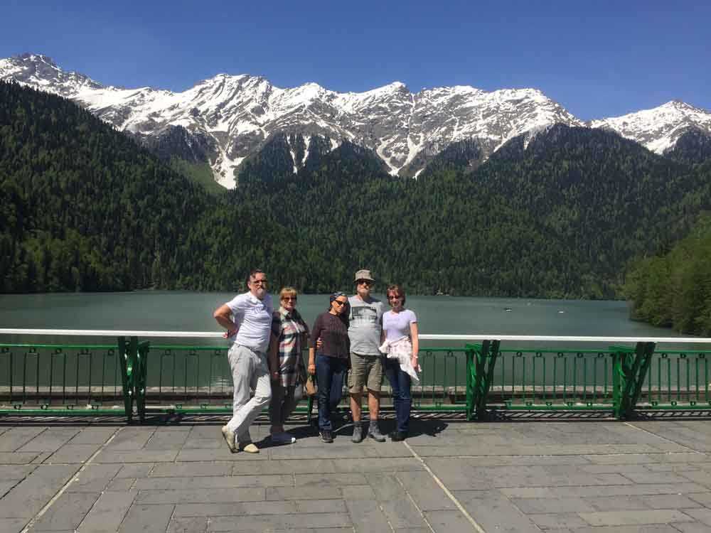 Как добраться до озера рица абхазия