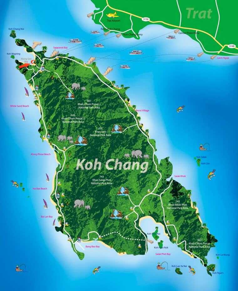 Остров koh chang