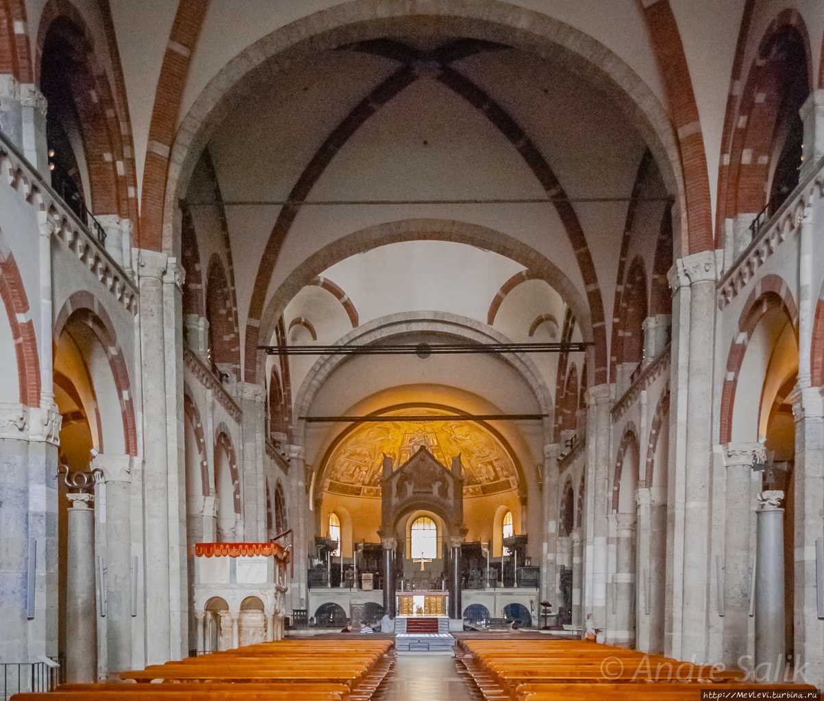 Базилика св. амвросия медиоланского (basilica di sant'ambrogio)
