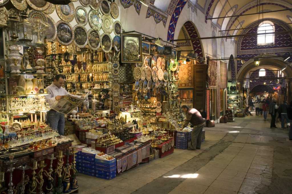 Гранд базар  в стамбуле и египетский базар