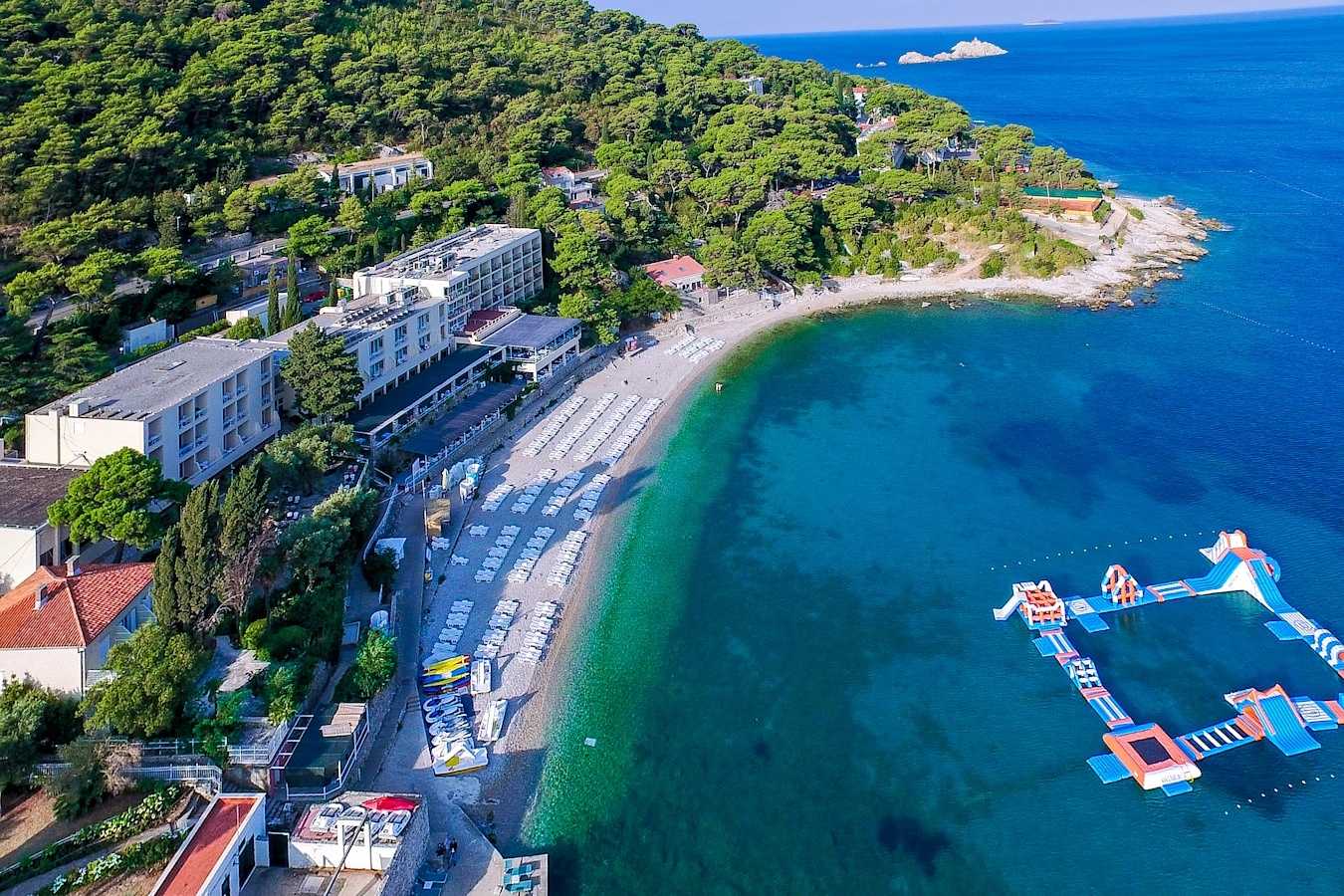 Экологически чистый отдых в лучших отелях хорватии с песчаными пляжами