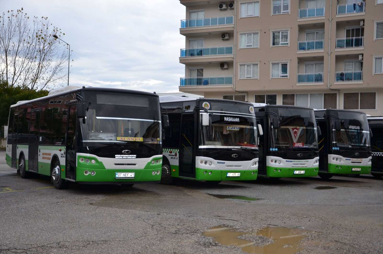 В Аланье хорошо развит общественный транспорт - автобусы Трамвая и метро в Алании нет