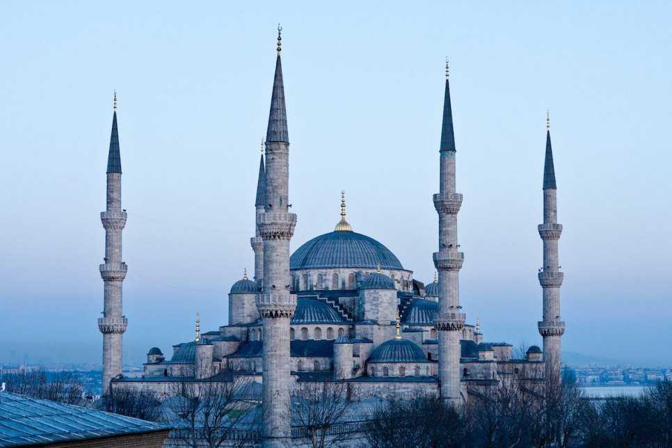 Голубая мечеть (мечеть султан-ахмед-джани) (sultan ahmet camii) описание и фото - турция : стамбул