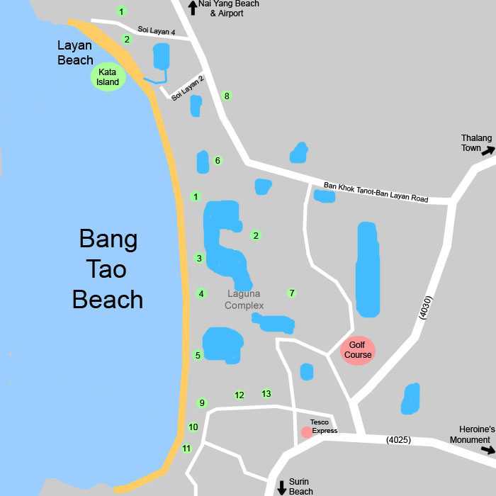 Банг тао на пхукете: подробное описание и расположение пляжа, инфраструктура и отели первой линии + отзывы туристов