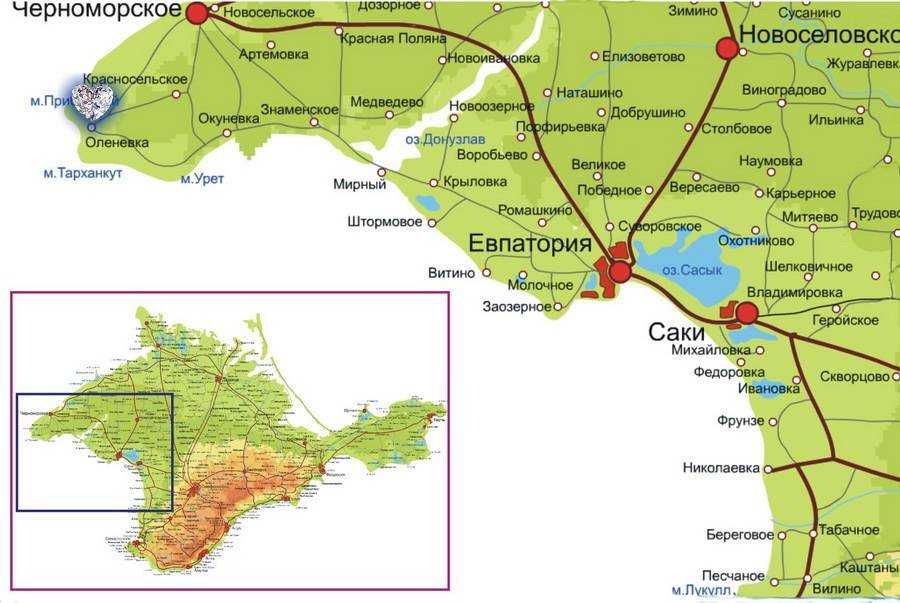 Все, что нужно знать туристам и отдыхающим про мыс и полуостров Тарханкут в Крыму - как его посетить самостоятельно или с экскурсиями, что стоит посмотреть и посетить, карта с достопримечательностями, другая полезная информация и много фото