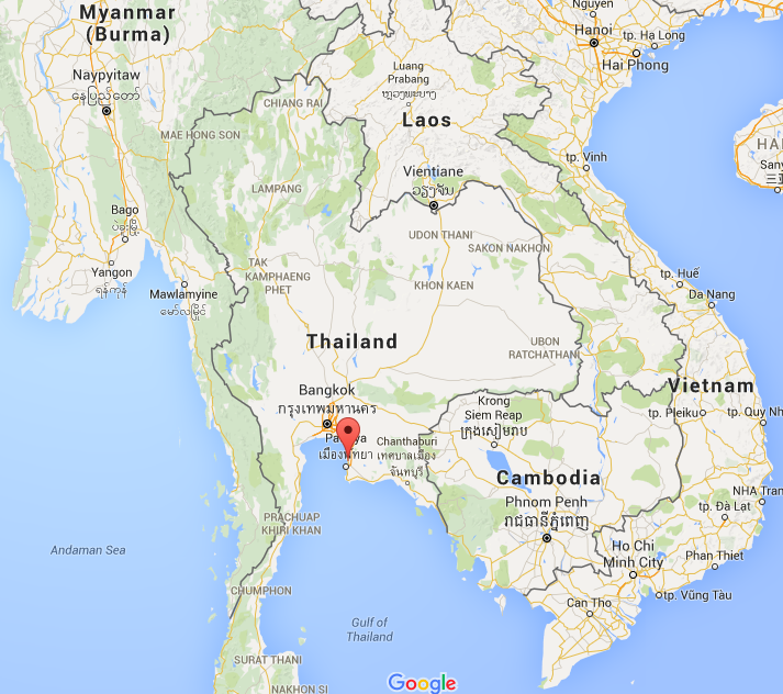 Тайланд на карте пхукет