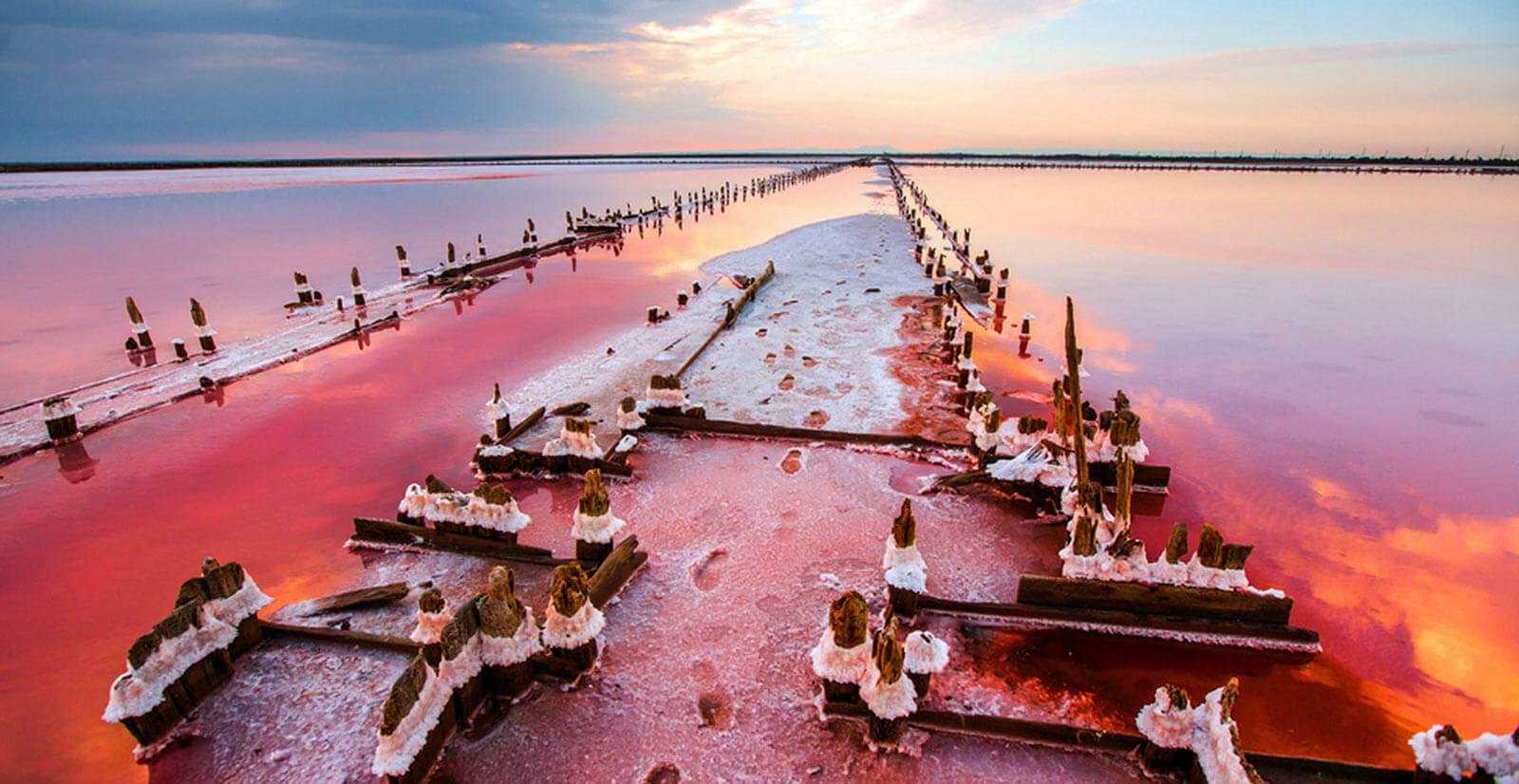 Розовое озеро сасык-сиваш в евпатории (крым): фото, как добраться