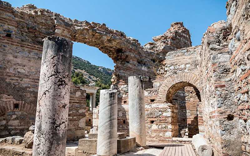 Античный город эфес, его останки, его руины resortturkey