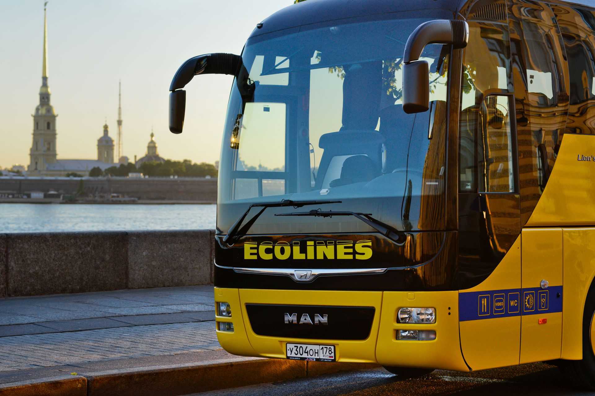 Список всех автобусных компаний европы