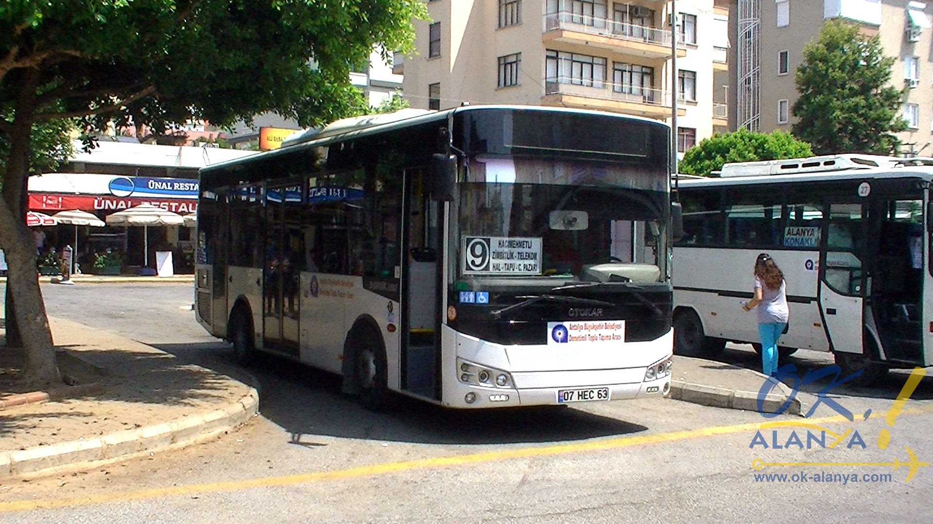 Как поехать на междугороднем автобусе в турции